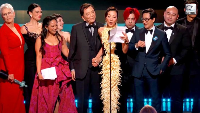 Michelle Yeoh wins best actress award at SAG 2023