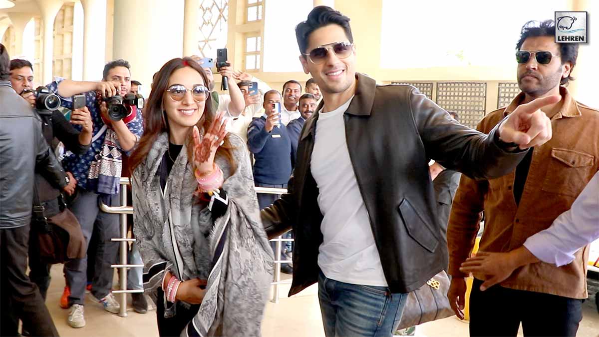 sidharth and kiara first video after wedding
