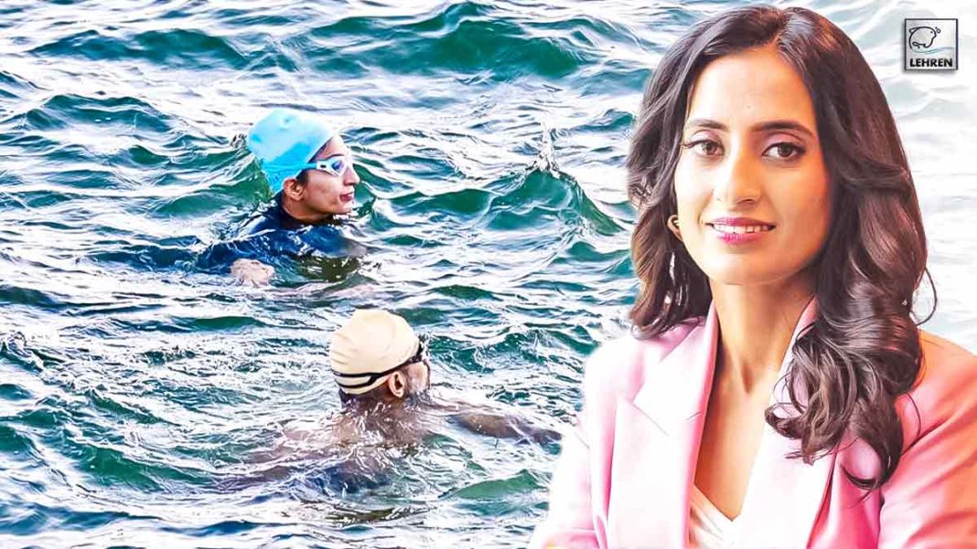 vineeta singh gets a panic attack while swimming