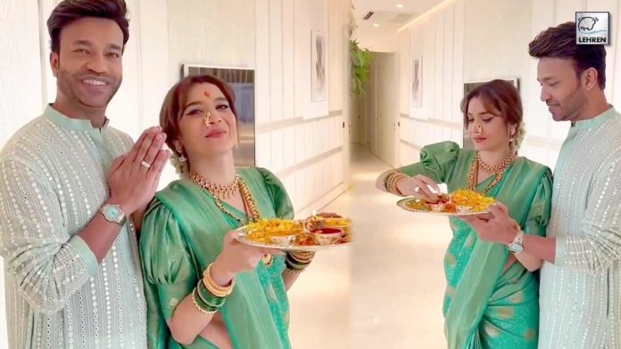 ankita lokhande video on gudi padwa 2023