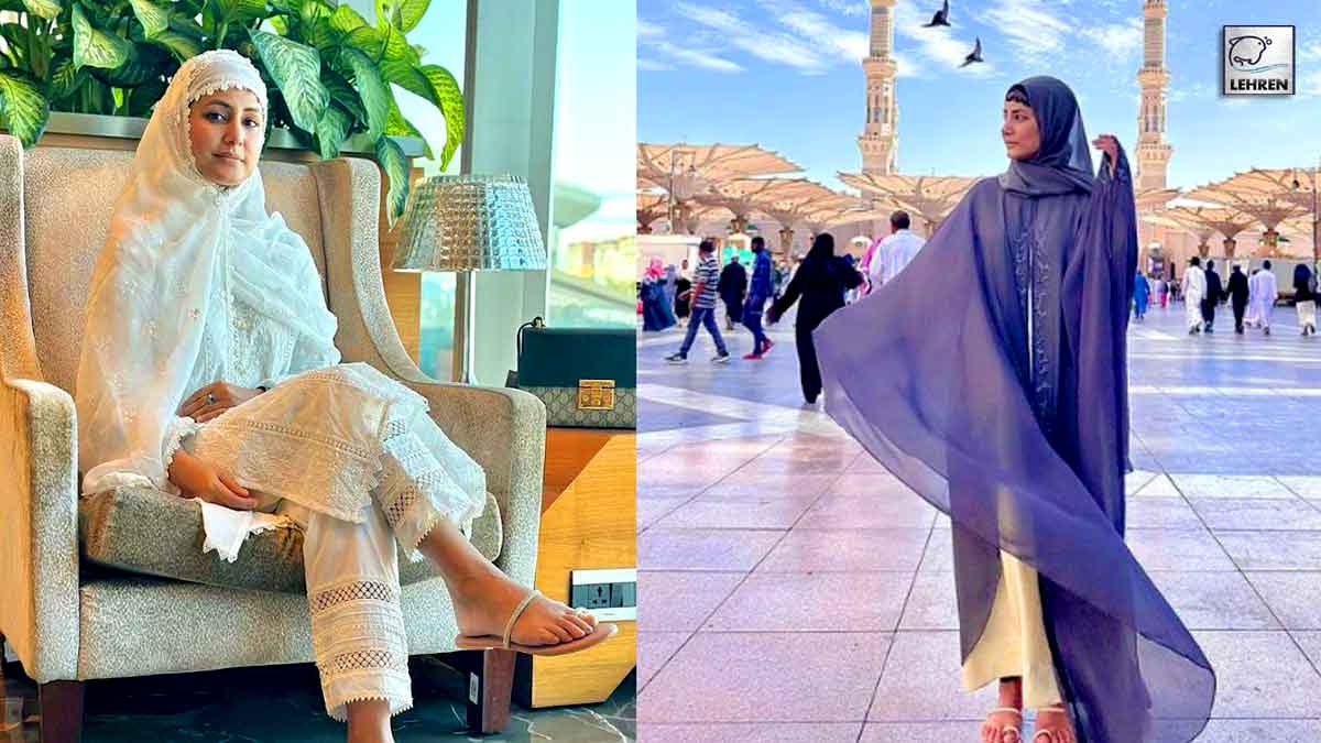 hina gets trolled for posting images from madinah