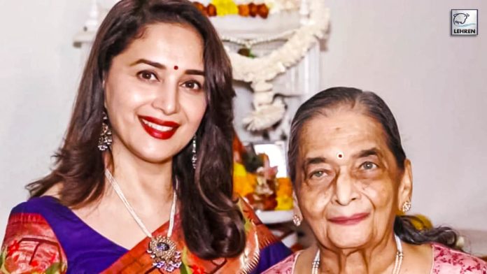 madhuri dixit penned a heartfelt note for her late mother