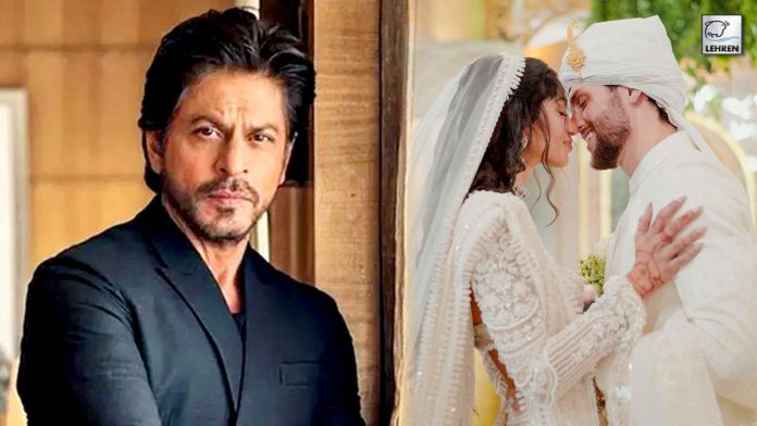 Shah Rukh Khan Spotted At Alanna Panday and Ivor McCray's Wedding; Gives Alanna A Warm Hug And His Blessings