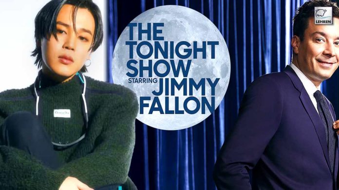 BTS Jimin Appears In Jimmy Fallon Show As A Soloist!!