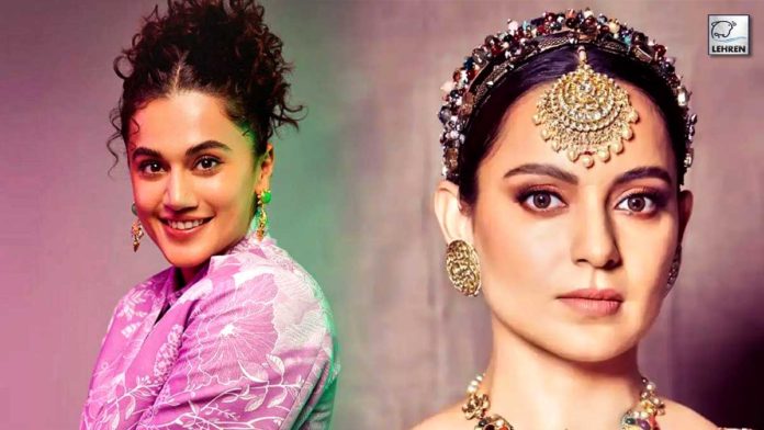Taapsee Pannu Discloses About Her Conversation With Kangana Ranaut After Their Twitter Spat