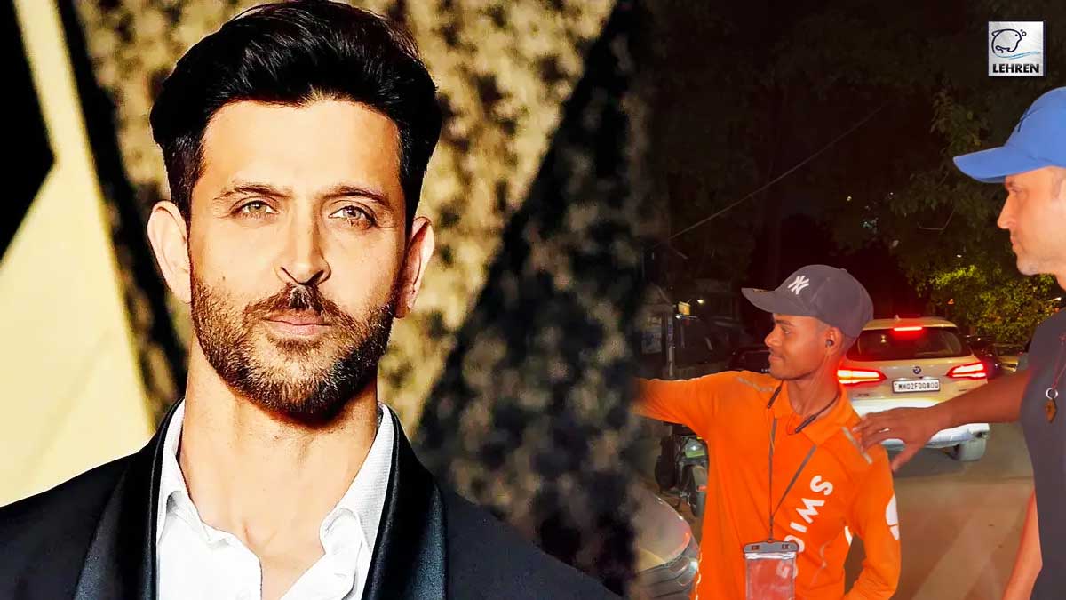 Hrithik Roshan's Bodyguard Pushes A Delivery Boy As He Tries To Take A Selfie? Here's The Truth!!