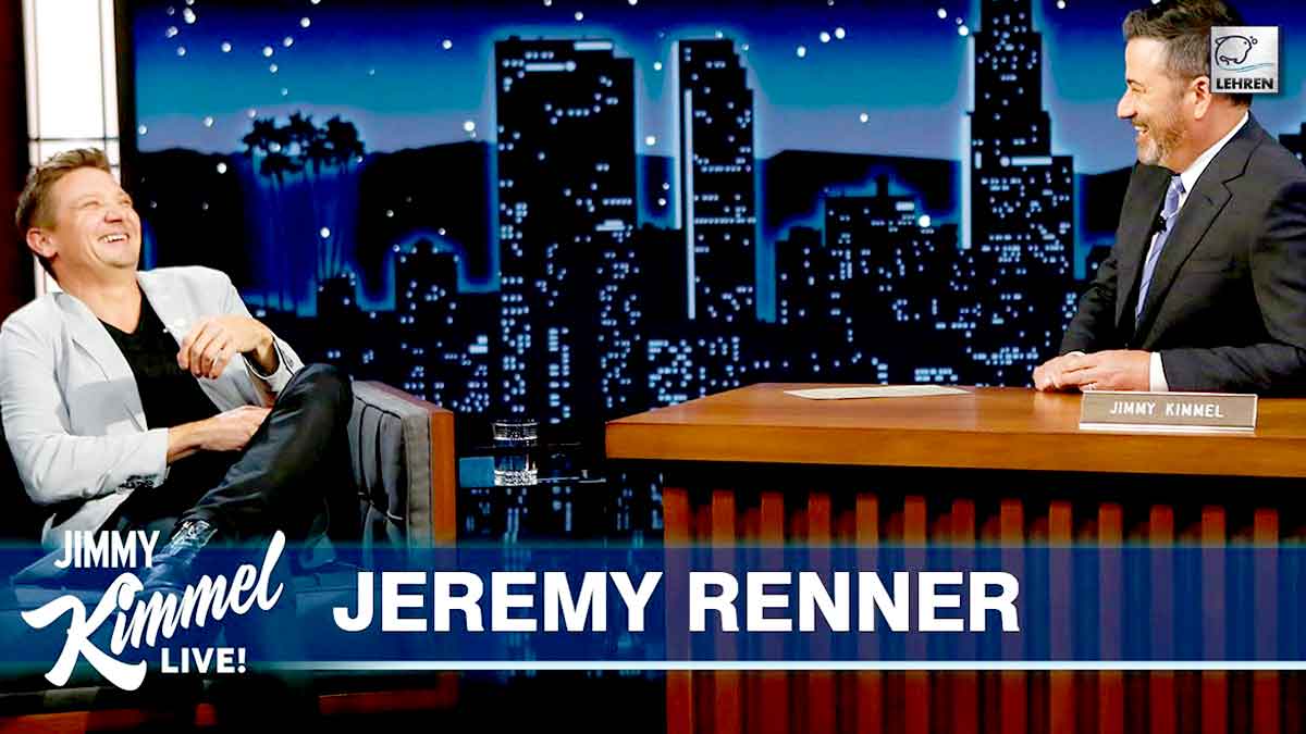 Jimmy Kimmel Calls Jeremy Renner 'The Toughest Avenger'; First Public Appearance Since The Accident