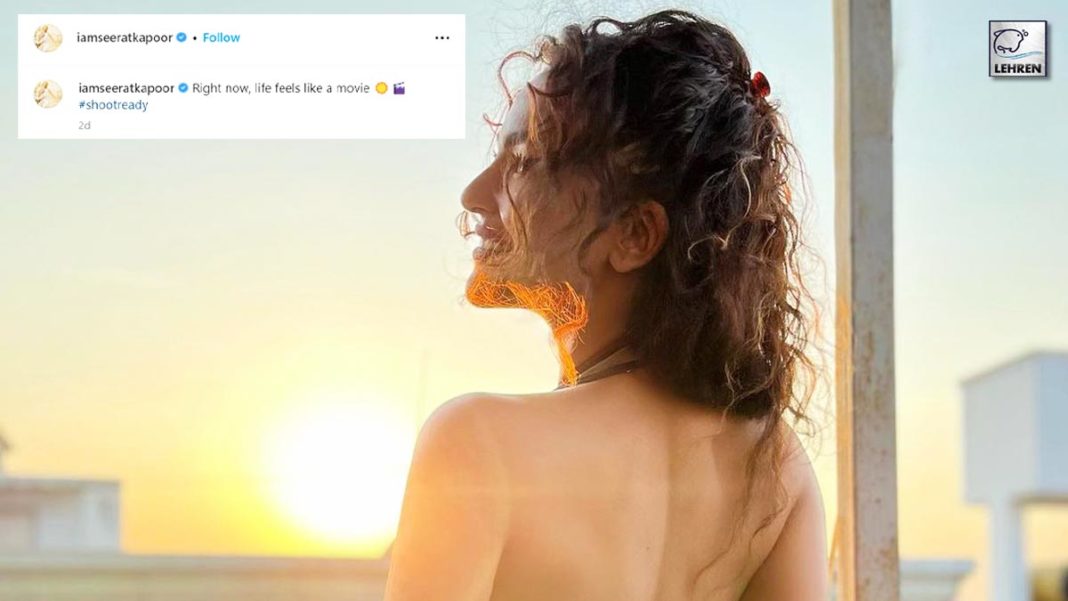 Seerat Kapoor Gives Hint About Her Next Project; The Sunset Picture Makes Fans Melt!