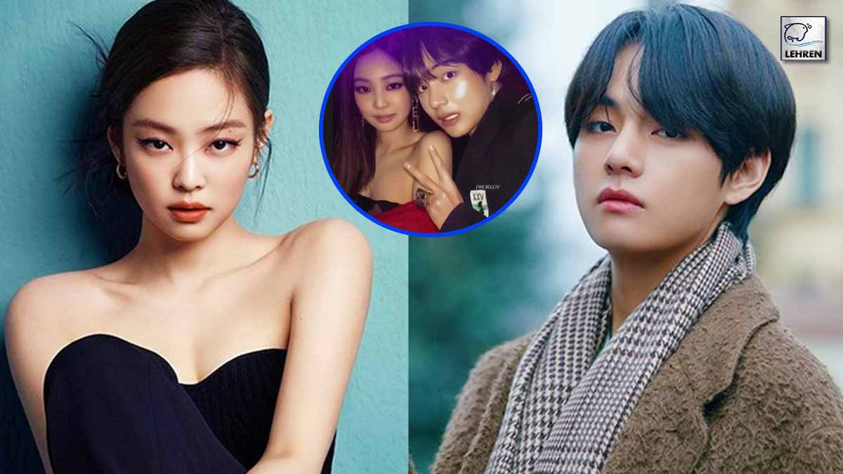 bts v and blackpink s Jennie are dating