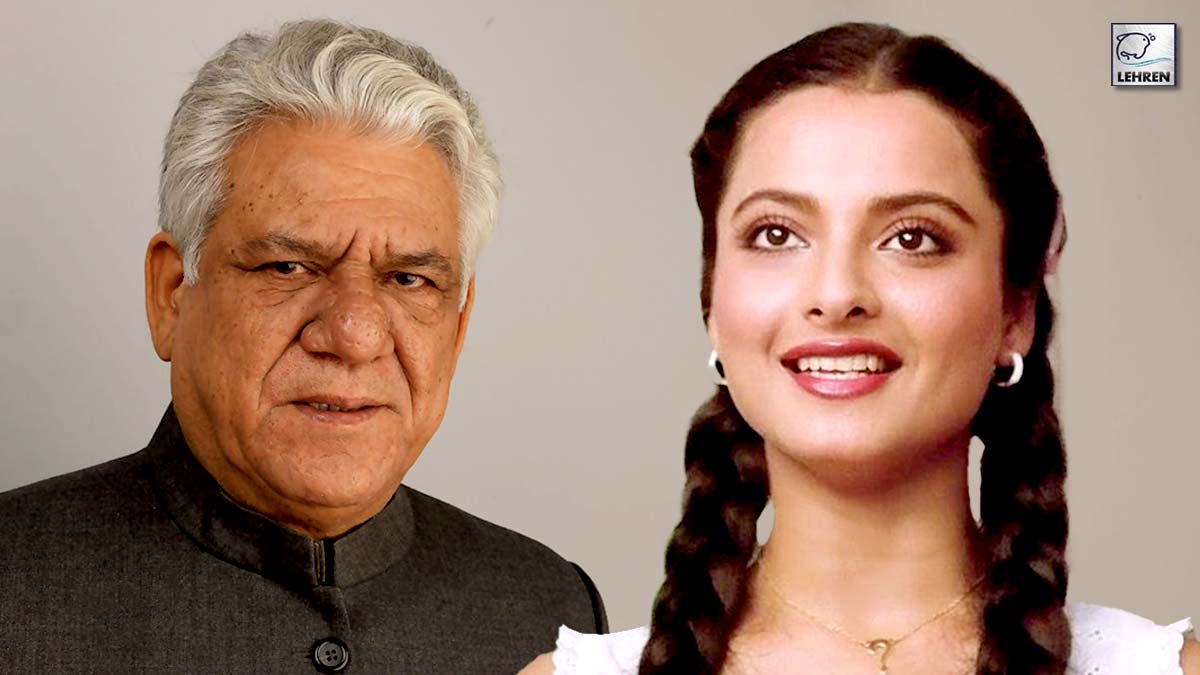 Rakha Actar Sex - When Rekha And Om Puri Allegedly Got Physical For Real While Shooting