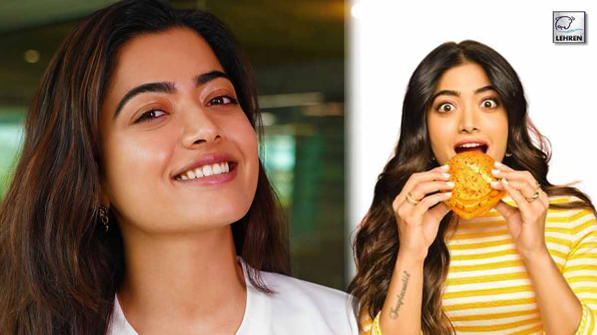 Rashmika Mandanna Calls Herself A Vegetarian And Eats A Chicken Burger ...
