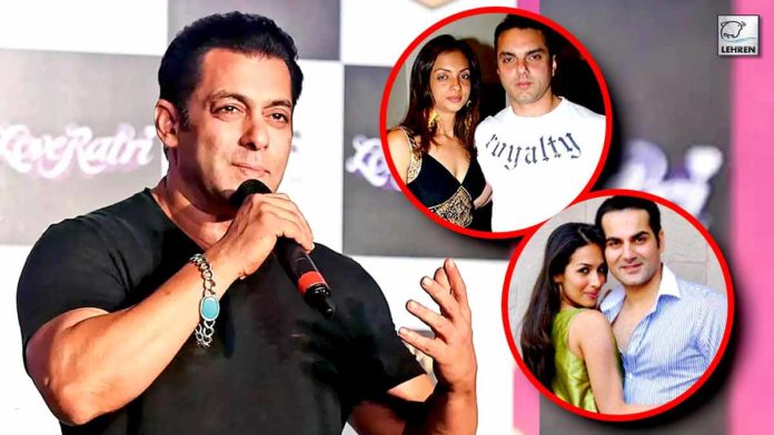 salman khan on his brothers failed marriages