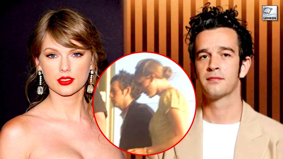 taylor swift and matty healy are seen holding hands