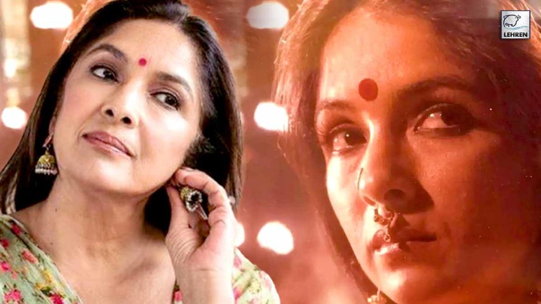 neena gupta revealed rinsed her mouth after first kissing scene