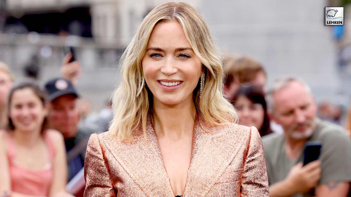 emily blunt announced se is taking a break from the acting