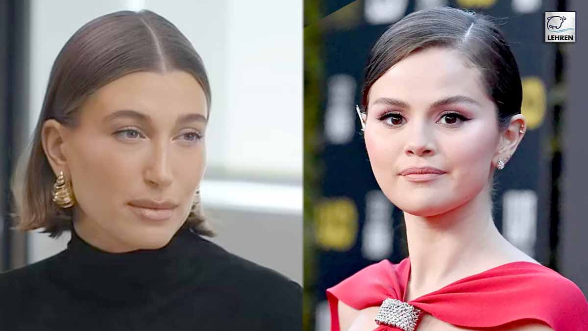 hailey bieber slams the completely made up feud with selena gomez