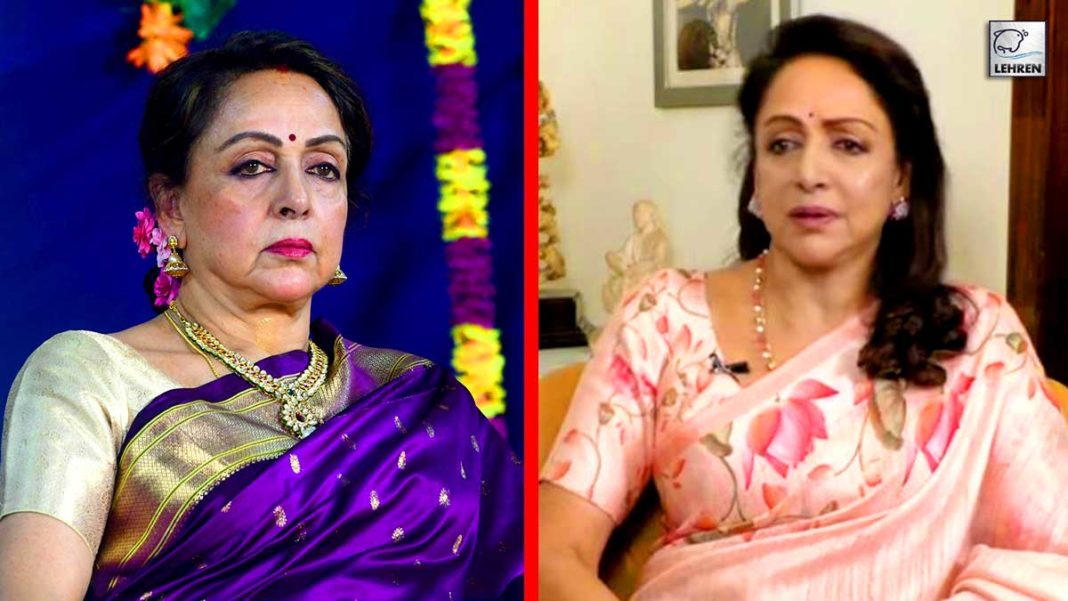 hema malini reveals director wants to remove her saree pin