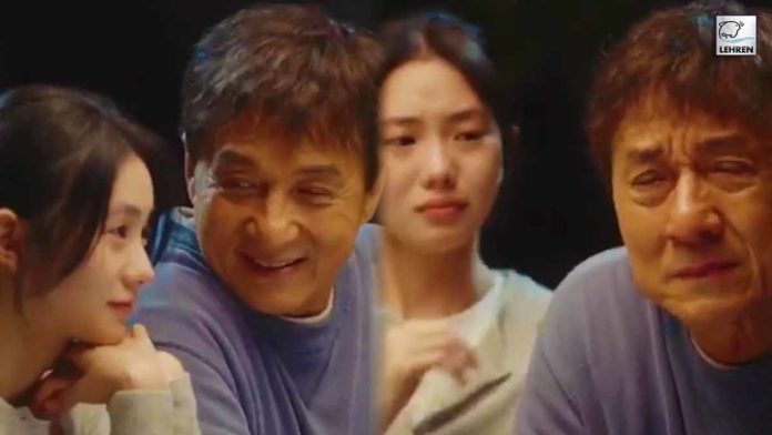 jackie chan emotional scene viral