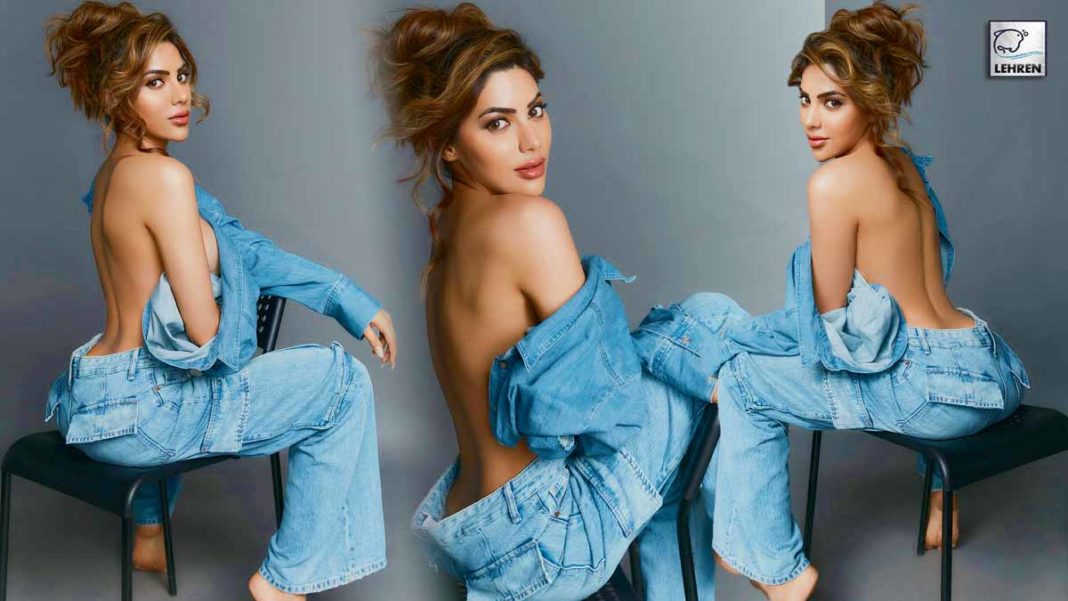 nikki tamboli set the internet on fire with her recent photoshoot