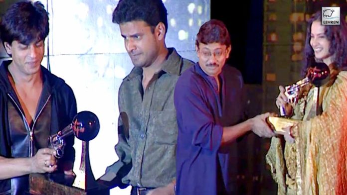 srk rekha awarded film cast and crew