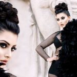 Urvashi Rautela Big Boobs - Urvashi Rautela Flaunts Busty Figure In Black Netted Outfit At Paris  Fashion Week