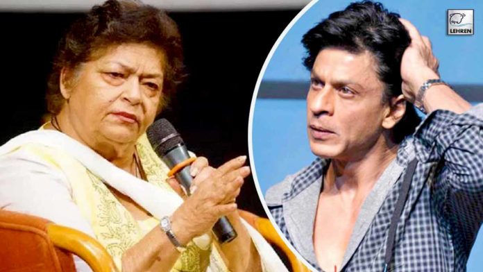 when saroj khan slapped jawan actor shah rukh khan