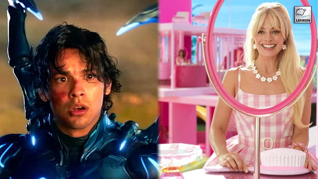 blue beetle beats barbie at the box office