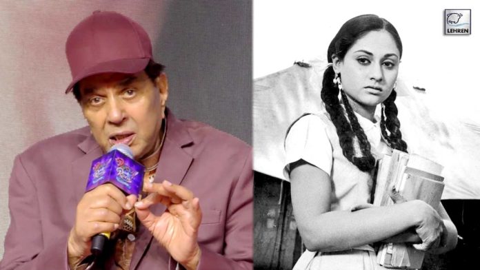 dharmendra recalls jaya bachchan first photoshoot