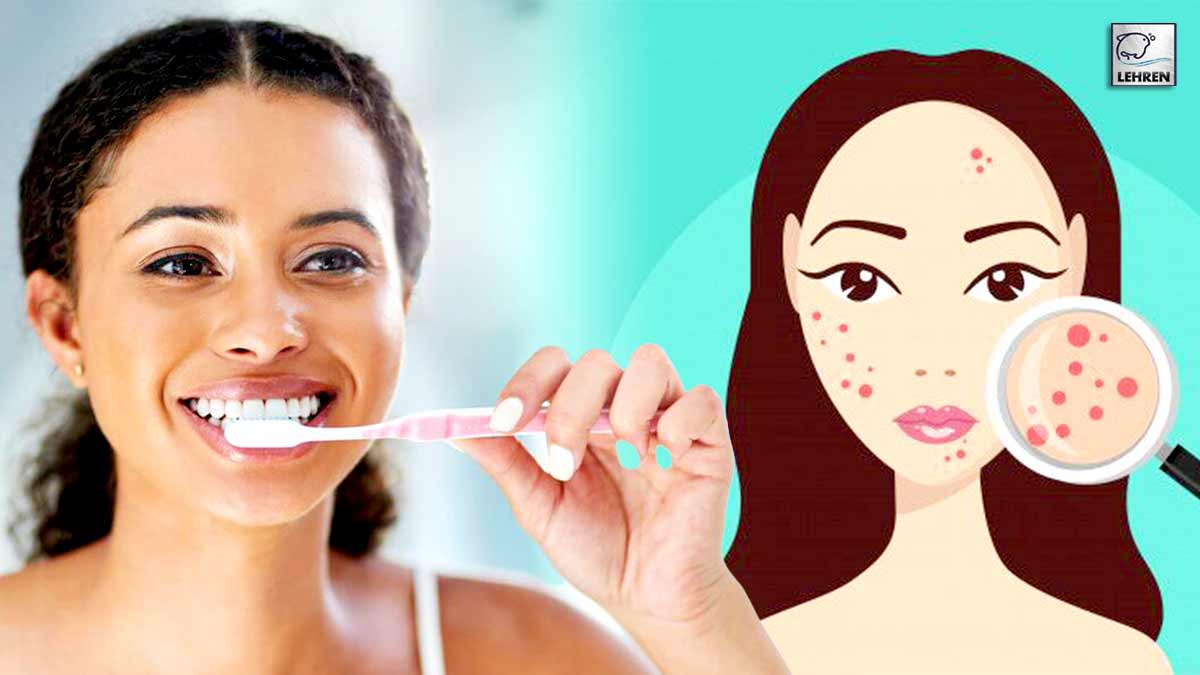 did you know brushing after shower causes acne