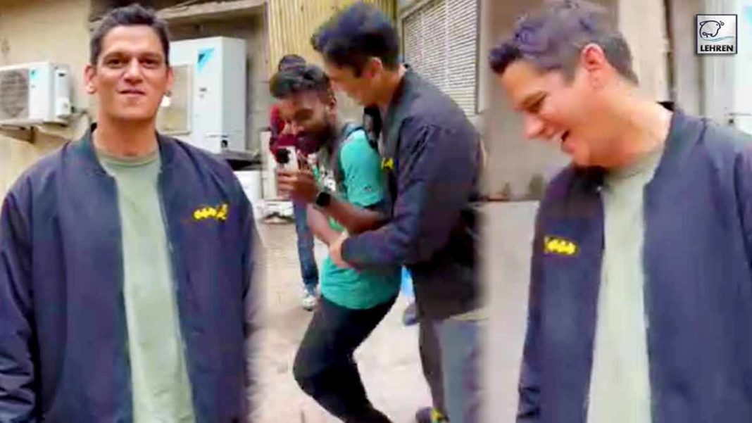 vijay varma mimics paparazzi eating gutka