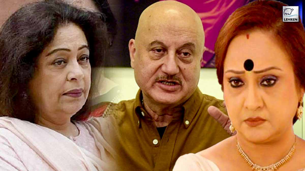 when anupam kher threatened a bengali actress to spoil her career