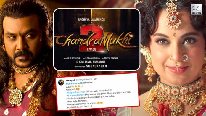 chandramukhi 2 twitter review