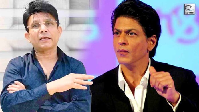 krk says srk does not respect media