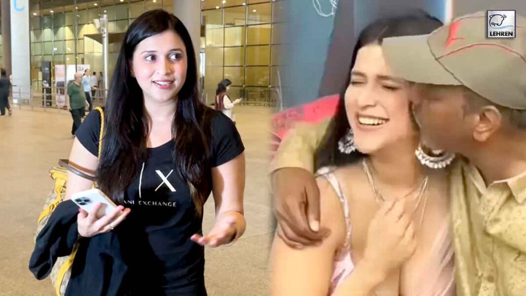 mannara chopra reacts to being forcibly kissed by director