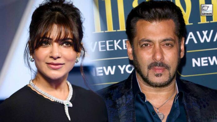 samantha ruth prabhu bollywood debut with salman khan