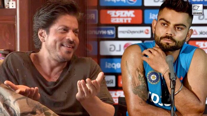 srk calls virat kohli his damaad