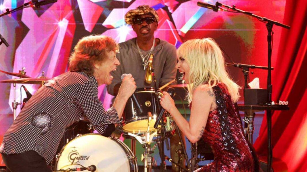 Lady Gaga Joins The Rolling Stones