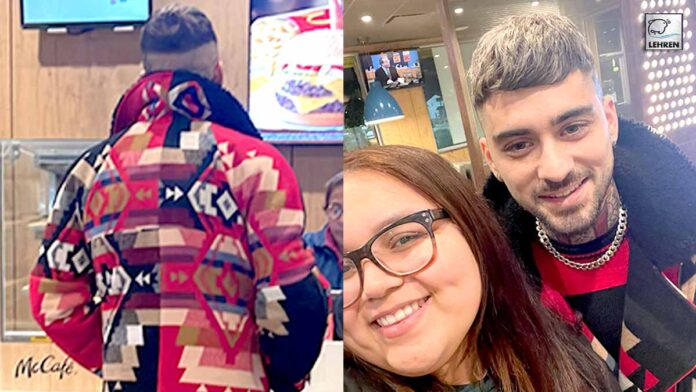 woman meets zayn malik at mc donalds