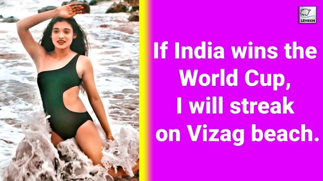 rekha boj claims to run naked if india wins world cup