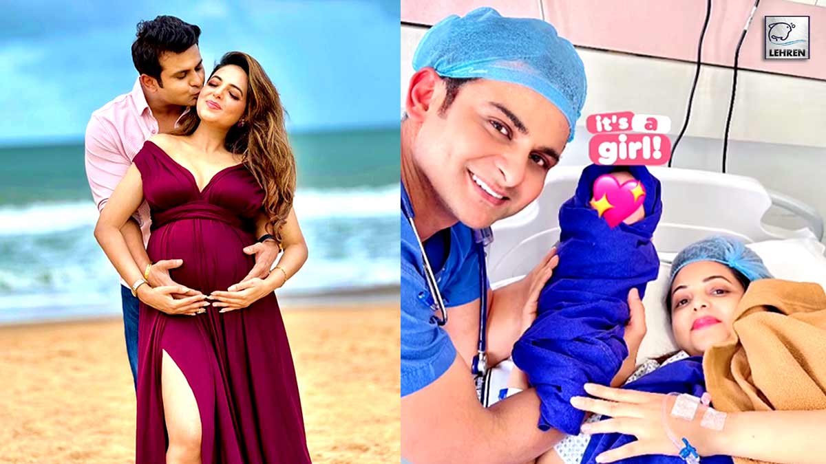 sanket bhosle & sugandha welcomes first baby