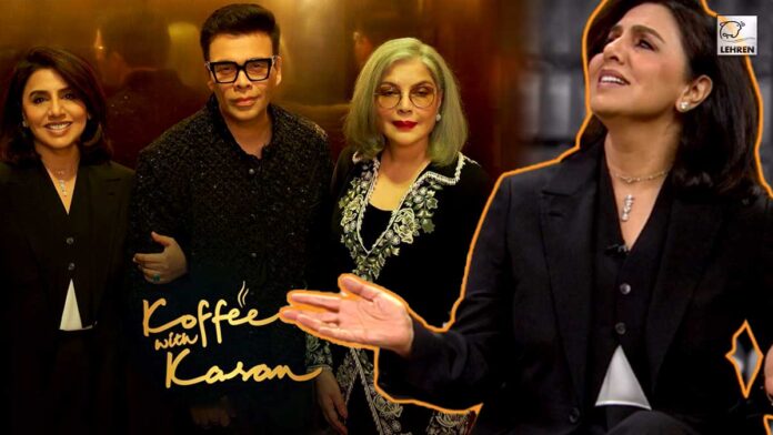 koffee with karan 8 zeenat aman and neetu kapoor