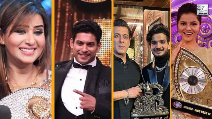 bigg boss winners till now