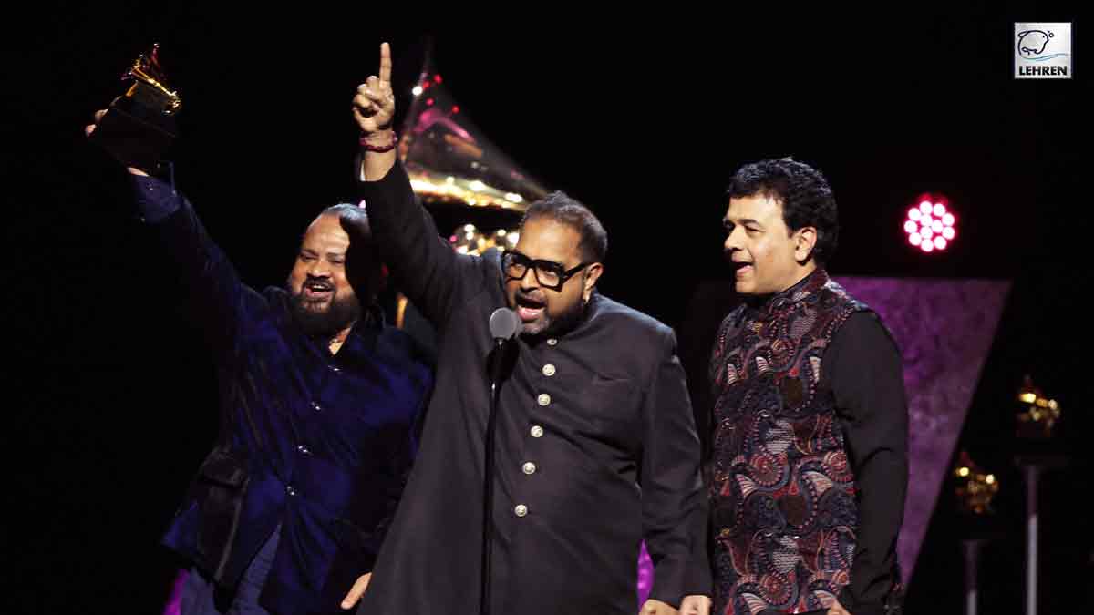 shankar mahadevan zakir hussain win best global music album