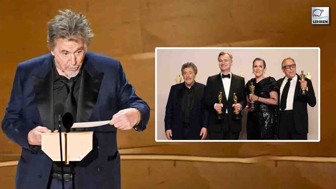 Al Pacino says he was told not to name best picture nominees