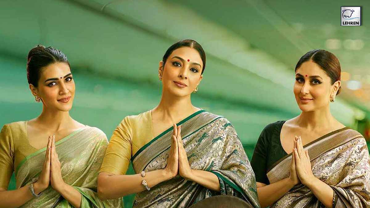 Crew Trailer Launch Event Kareena Kapoor Tabu & Kriti Sanon