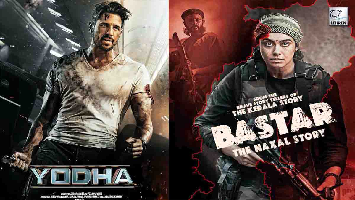 yodha vs bastar box office collection day 1 prediction