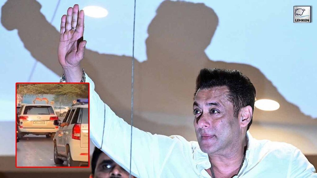 Salman Khan Steps Out From Galaxy Apartment For First Time After GUNFIRE