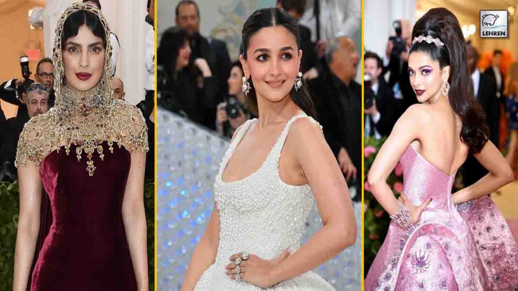 deepika to alia- Indian celebs at met gala over the years