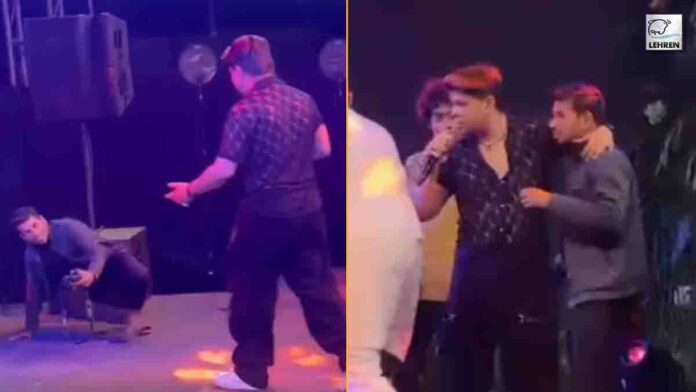 Ankit Tiwari's Cameraman Faints on Stage