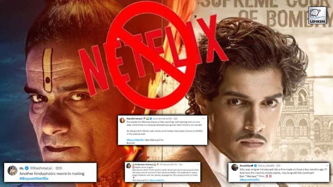Ban Maharaj and Boycott Netflix trends for anti-hindu content